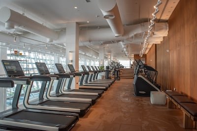 Socialising in the gym reflects a desire for 'third places' beyond the home and office. Vidhyaa Chandrmohan for The National