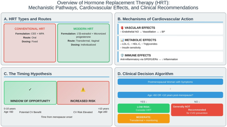 Frontiers | The impact of hormone replacement therapy on cardiovascular health in postmenopausal women: a narrative review