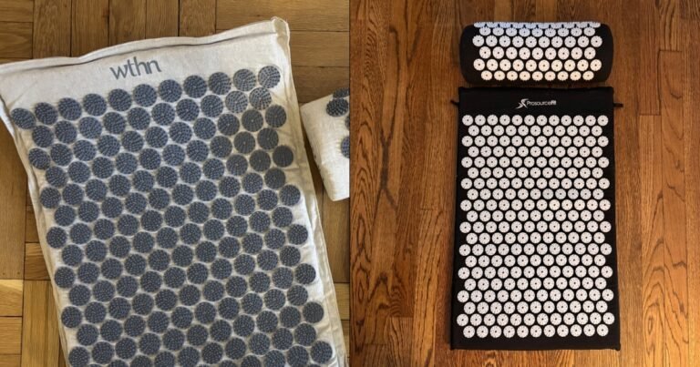 Acupressure mats look like ‘beds of nails,’ but they’re more relaxing than they seem — here’s what to know