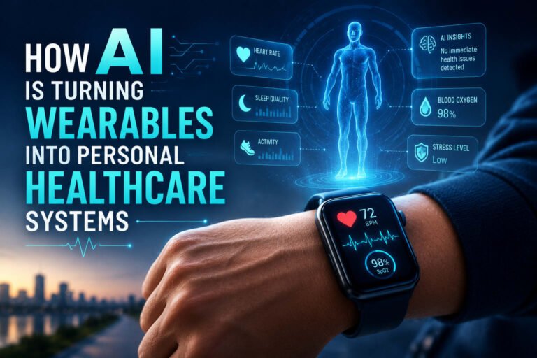How AI Is Turning Wearables Into Personal Healthcare Systems How AI Is Turning Wearables Into Personal Healthcare Systems