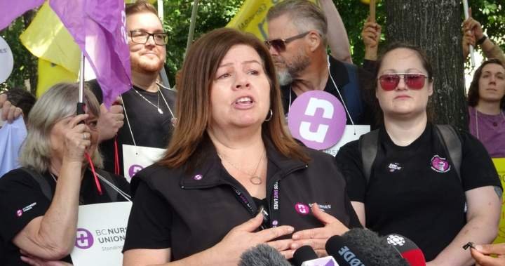 B.C. nurses escalate job action with picket line at Vancouver General Hospital | Globalnews.ca B.C. nurses escalate job action with picket line at Vancouver General Hospital | Globalnews.ca