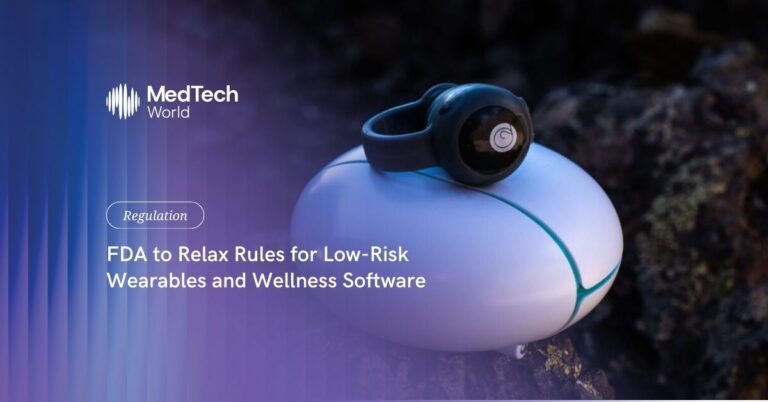 FDA to relax rules for low-risk wearables and wellness software