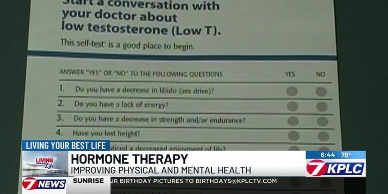 Hormone Therapy: Improving physical and mental health in men and women Hormone Therapy: Improving physical and mental health in men and women