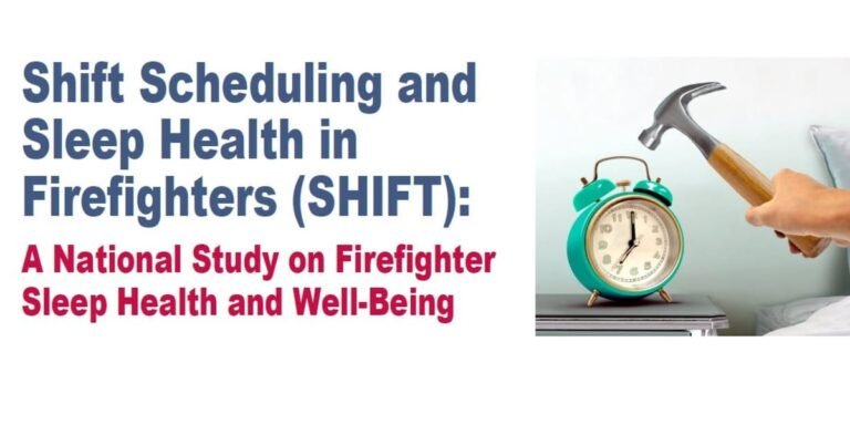 Researchers launch national survey on shift schedules and sleep health in firefighters Researchers launch national survey on shift schedules and sleep health in firefighters