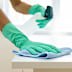The best way to use microfibre cloths is to fold them in four and then when one side gets dirty flip to a clean side.