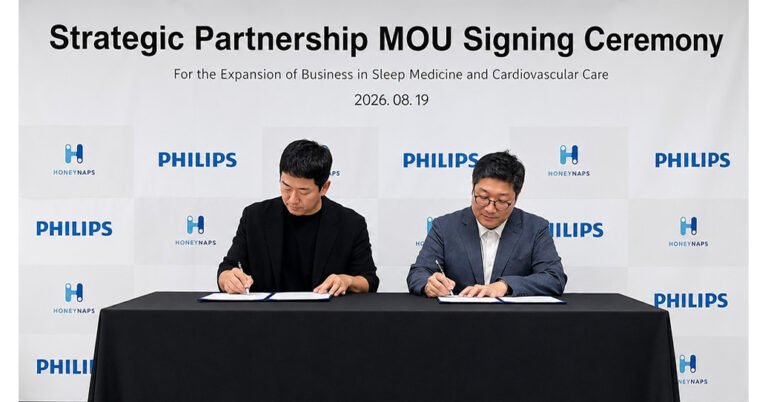 Philips Korea and HoneyNaps Sign Strategic MOU to Advance Sleep and Cardiovascular Health