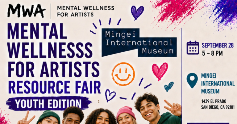 Mental Wellness for Artists Resource Fair (Youth Edition)