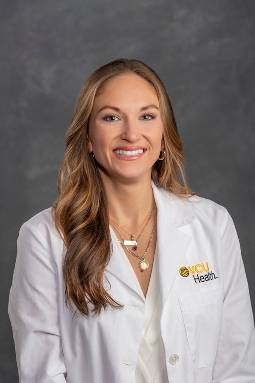 Doctor in a white medical coat