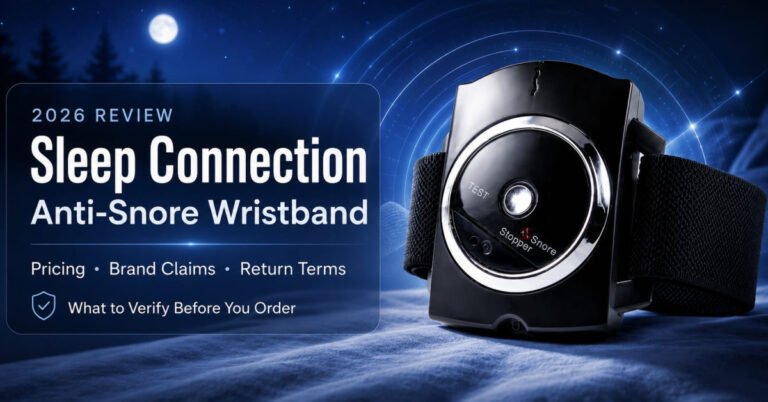 Sleep Connection Anti-Snore Wristband Reviews 2026: Could This Tiny Bedtime Nudge Help Snoring-Weary Couples Reclaim the Night? Sleep Connection Anti-Snore Wristband Reviews 2026: Could This Tiny Bedtime Nudge Help Snoring-Weary Couples Reclaim the Night?