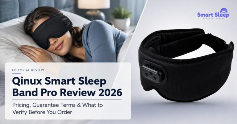 Qinux Smart Sleep Band Pro Reviews 2026: The Bluetooth Sleep Upgrade Side Sleepers Will Wish They Found Sooner