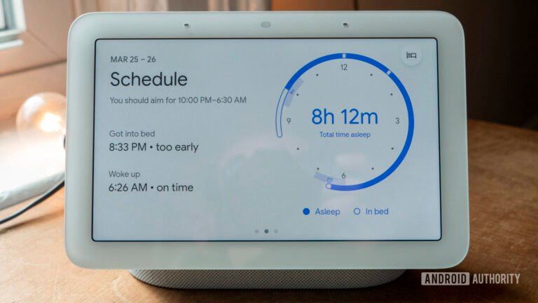 Google Health is preparing to take over Nest Hub sleep tracking Google Health is preparing to take over Nest Hub sleep tracking