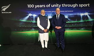 PM Modi hails century of India-New Zealand sporting ties, highlights sport as a bridge between nations (Credit: X/Narendra Modi)