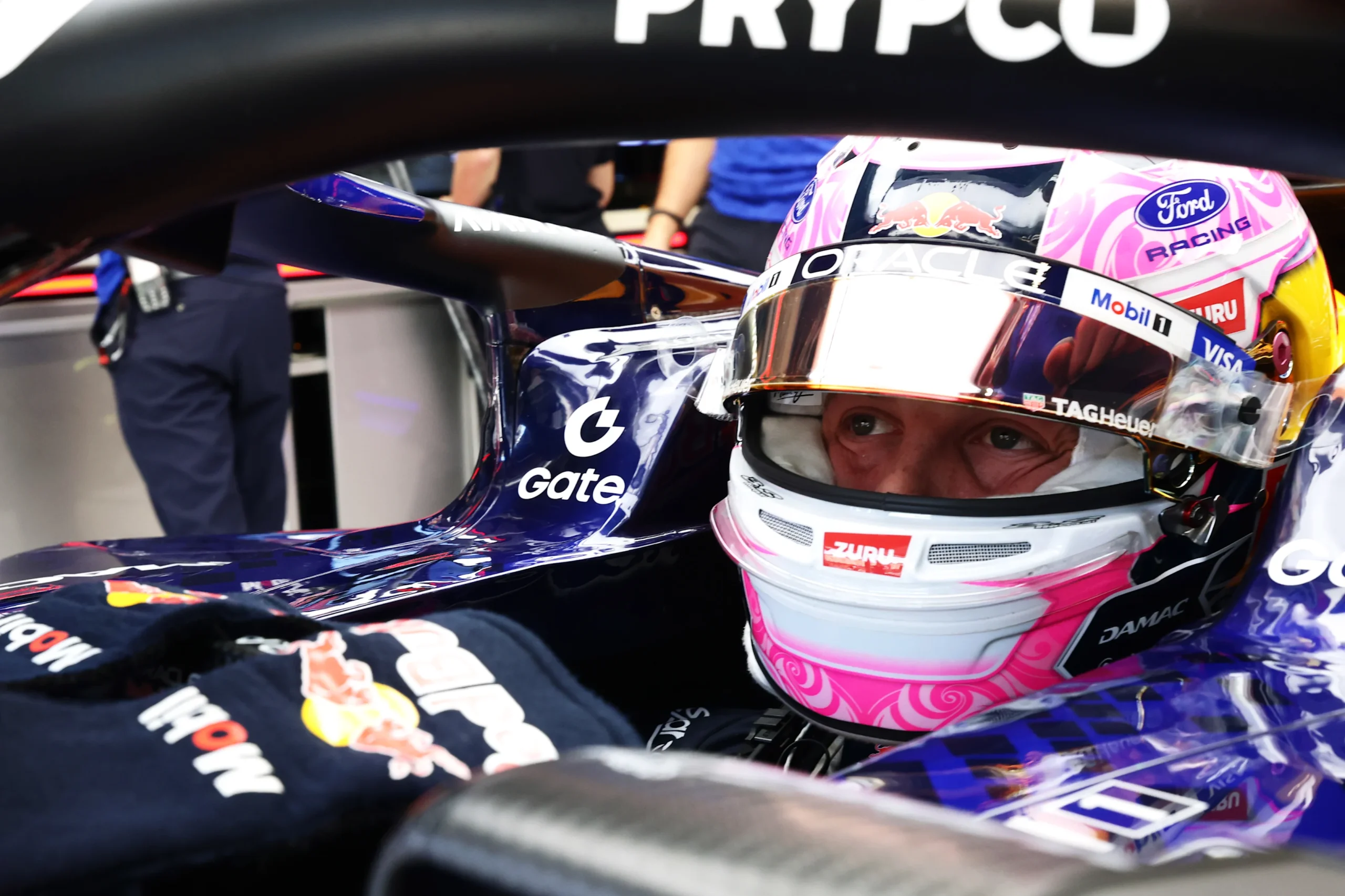 MADRID, SPAIN - SEPTEMBER 11: Liam Lawson of New Zealand and Oracle Red Bull Racing prepares to