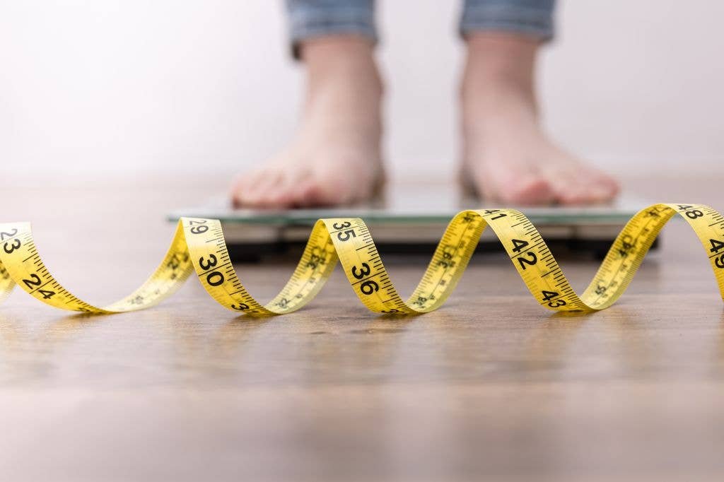 Nicole says relying on the scales can sabotage weight loss progress