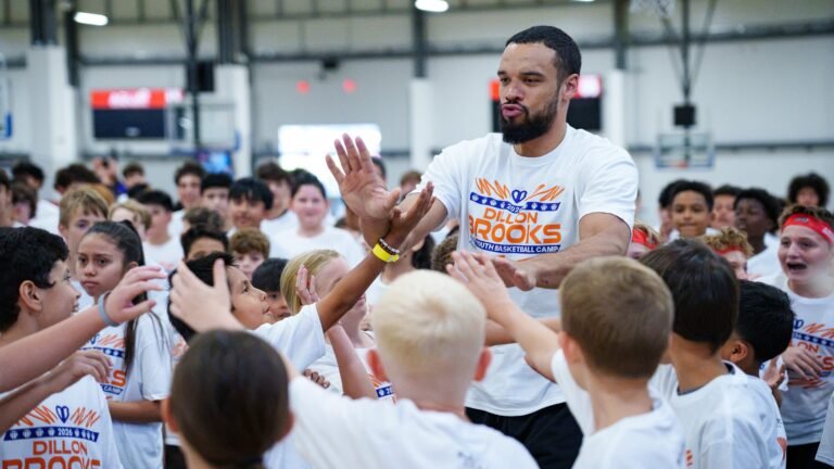 Suns’ Dillon Brooks says youth camp focuses on mental wellness, hoops Suns' Dillon Brooks says youth camp focuses on mental wellness, hoops