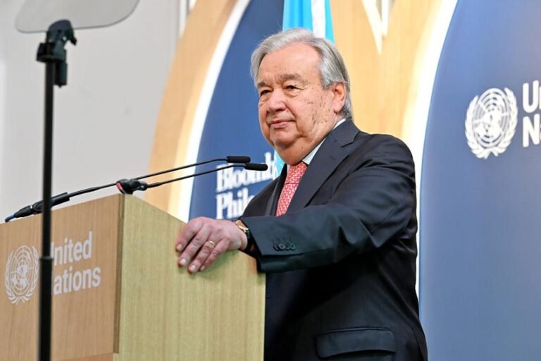 UN Secretary-General launches AI Environmental Transparency Initiative, calling on AI companies to disclose carbon, water and land footprints