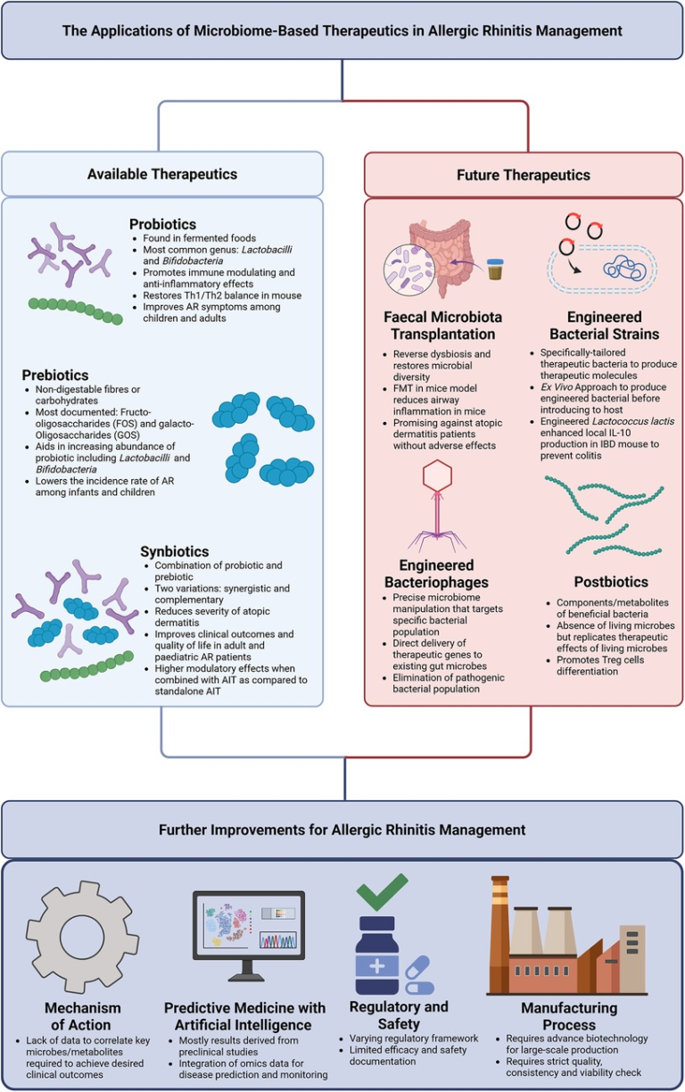 Frontiers | Gut microbiome modulation in allergic rhinitis: from current evidence to emerging therapies