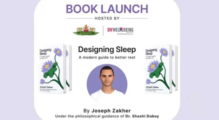 Joseph Zakher’s ‘Designing Sleep’ To Be Launched In Delhi On October 31 Joseph Zakher’s ‘Designing Sleep’ To Be Launched In Delhi On October 31
