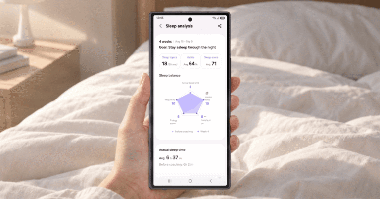 Samsung rolling out major Health update with Sleep & Running coach, meal scanning Samsung rolling out major Health update with Sleep & Running coach, meal scanning