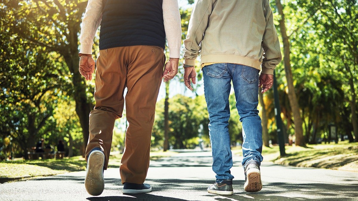 couple walking